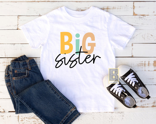 Big Brother Shirt, Matching Little Brother Set, New Baby Announcement Tee, Toddler & Kids Sibling Shirt