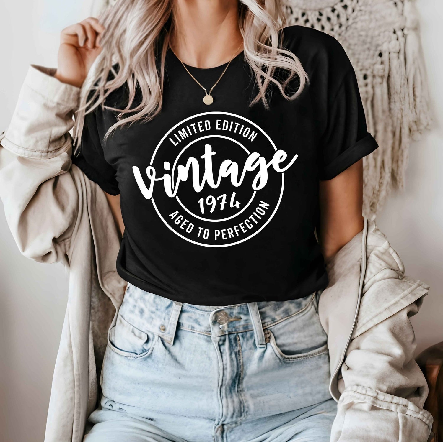 50th Birthday Shirt | Limited Edition | 50th Vintage Tee Shirt - BookahShirts