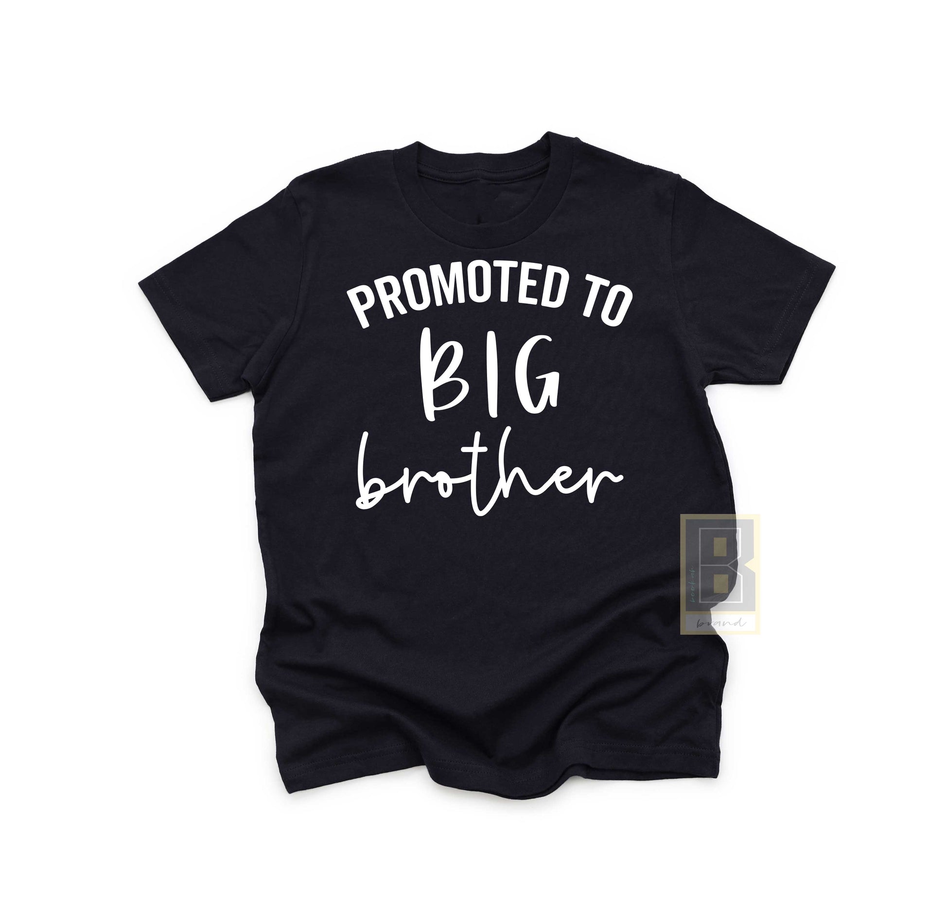 Promoted to big brother black shirt