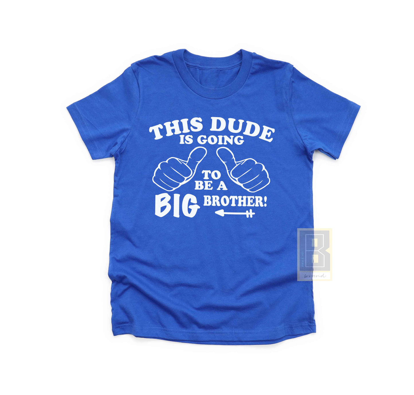 Big Brother Shirt Dude Blue Tee