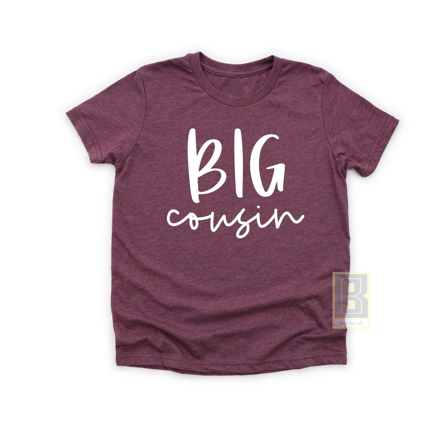 Big Cousin Shirt - New Cousin Gift Toddler Tees - BookahShirts