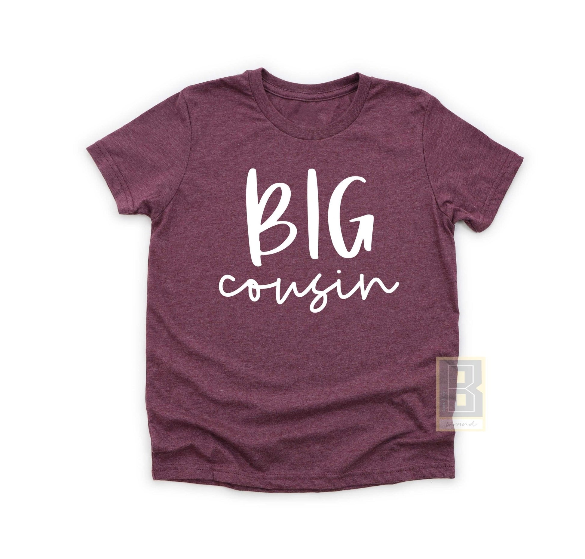 Big Cousin Shirt - New Cousin Gift Toddler Tees - BookahShirts