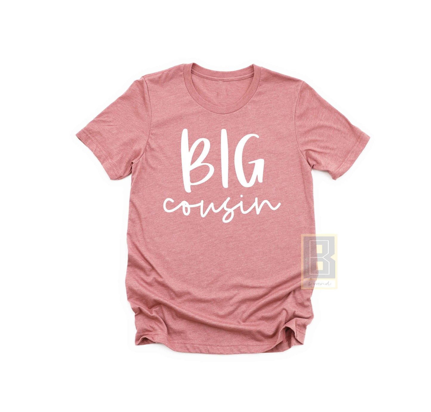 Big Cousin Shirt - New Cousin Gift Toddler Tees - BookahShirts