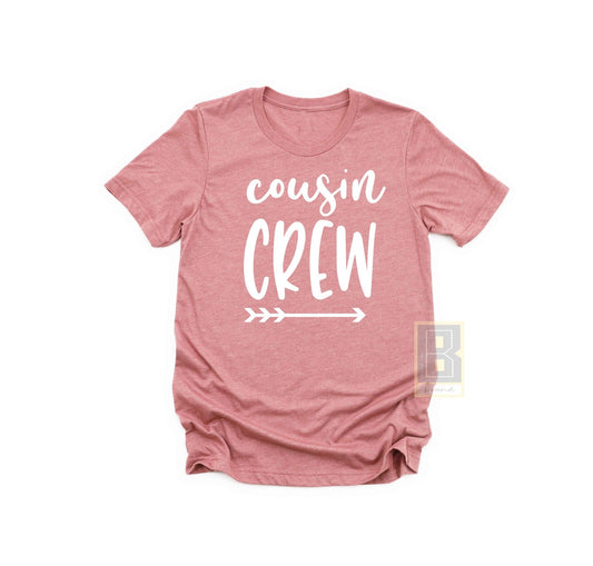 Cousin Crew Shirt - New Cousin T-Shirt Gift - BookahShirts