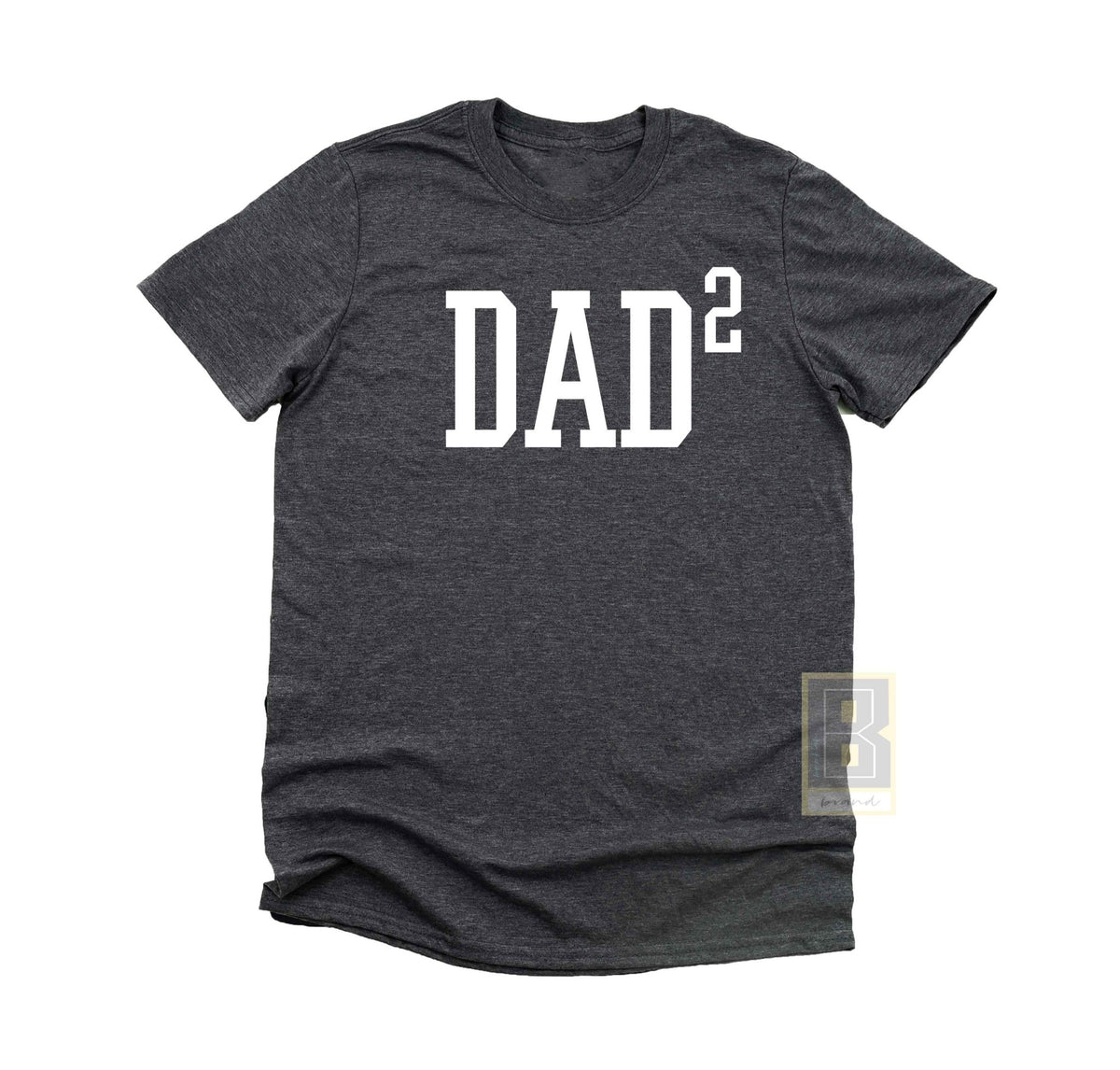 Dad of 2 T-Shirt - Father's Day Shirt - BookahShirts