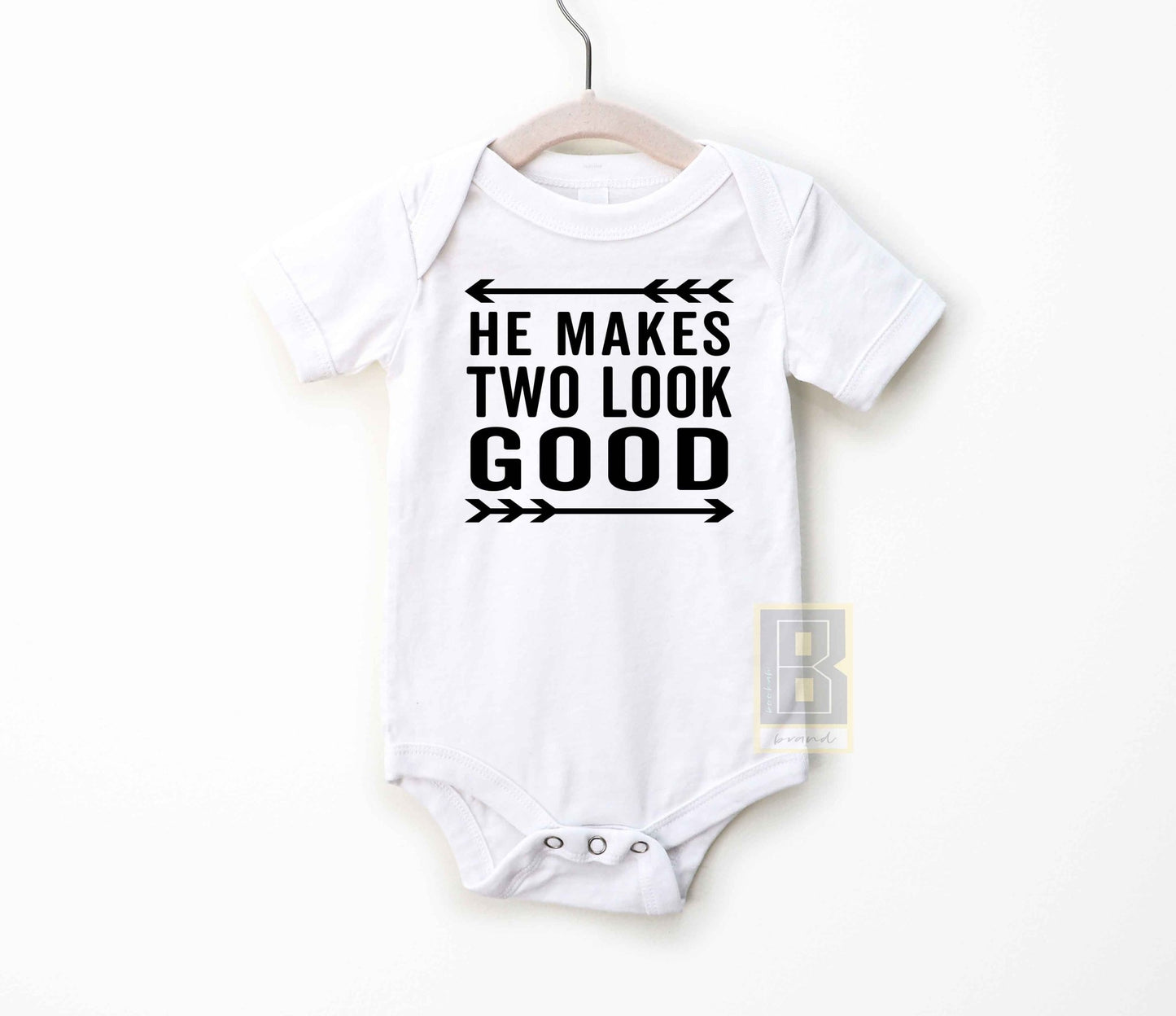 He Makes Two Look Good One Piece - BookahShirts