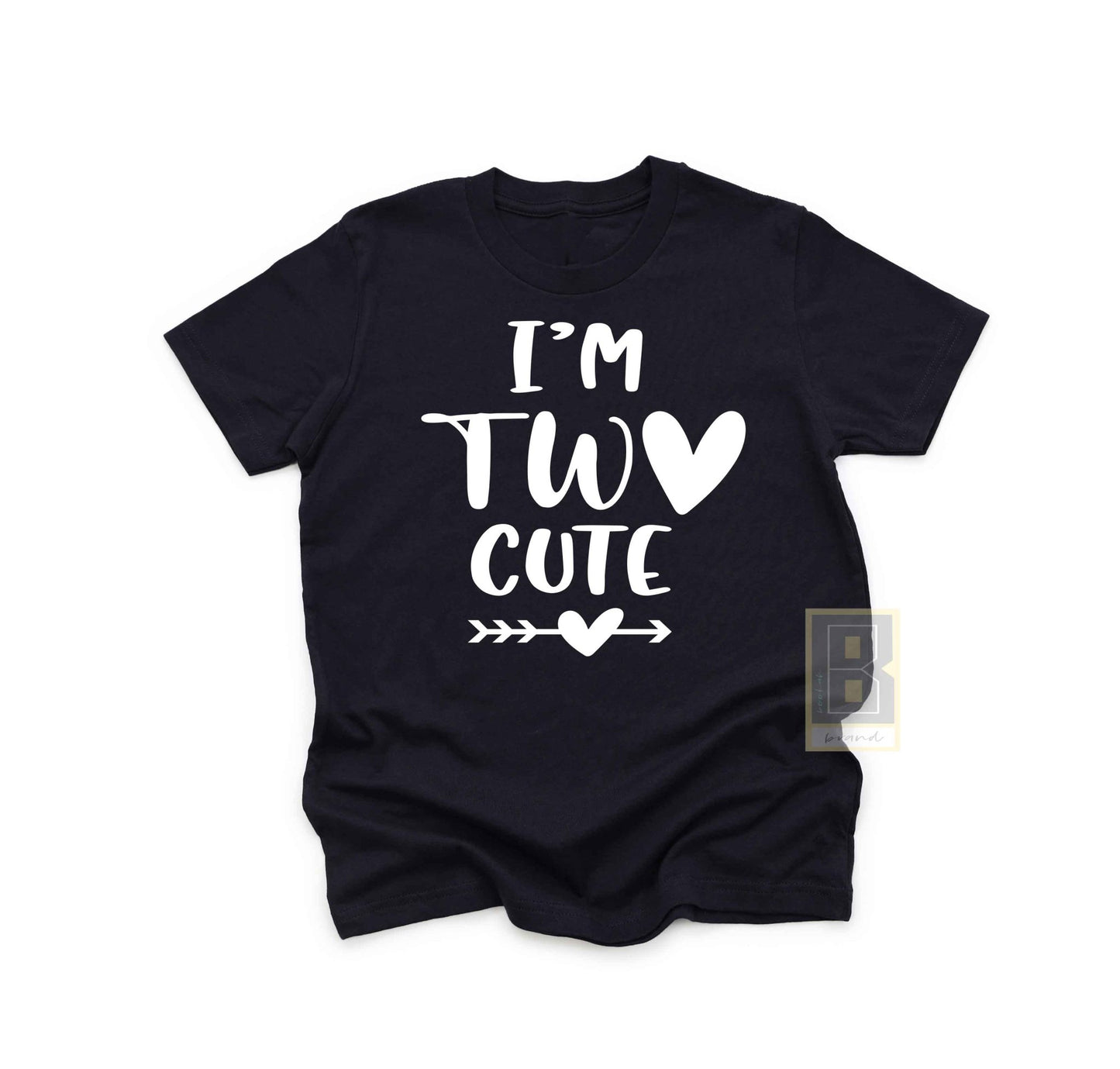 I'm Two Cute Birthday Toddler T-shirt - BookahShirts