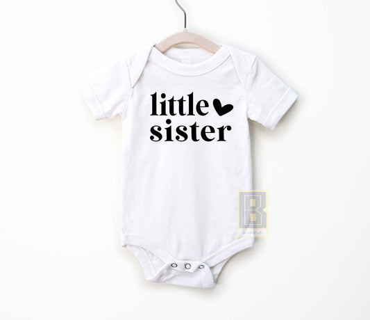 Little sister one piece bodysuit