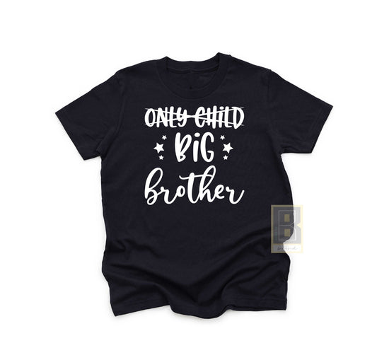 Big Brother Announcement Tee - Sibling Promotion Shirt - BookahShirts